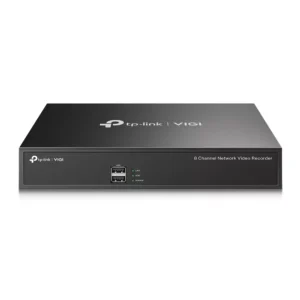 IP видеорекордер TP-Link VIGI NVR1008H, 8 канала, H.265+/H.265/H.264+/H.264, 1x SATA III (до 10TB), 2x USB 2.0, 1x LAN 10/100Mbps, 1x HDMI, 1x VGA