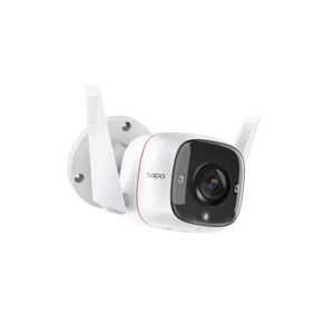 IP камера TP-Link Tapo C310, насочена, 3MPix (2304 x 1296@15fps), IR LED осветеност (до 30 метра), външна IP66, RJ-45, Wi-Fi