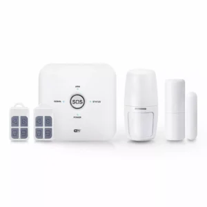 Смарт алармена система PST-10GDT, Wi-Fi, съвместима с "Tuya Smart" или "Smart Home", бяла