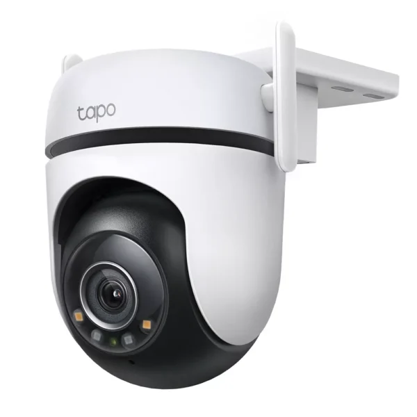 IP камера TP-LINK Tapo C520WS, 4Mpix(2560x1440@30fps), куполна Pan/Tilt камера, 3.18mm обектив, H.264, IR осветеност (до 30m), външна, IP66, Wi-Fi, microSD