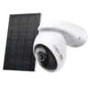 IP камера TP-Link Tapo C660 KIT с включен слънчев панел, куполна Pan/Tilt камера, 8MPix(3840x2160@20fps), 4.0mm обектив, IR осветеност (до 12m), външна IP65, Wi-Fi, microSD слот до 512GB, микрофон и говорител