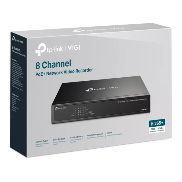 tp-link-vigi-nvr1008h-8p-scnvrtplinkviginvr1008h8p_3_1000x1000 IP видеорекордер TP-Link VIGI NVR1008H-8P, 8 канала, H.265+/H.265/H.264+/H.264, 1x SATA (до 16TB), 2x USB 2.0, 1x RJ-45, 1x HDMI, 1x VGA