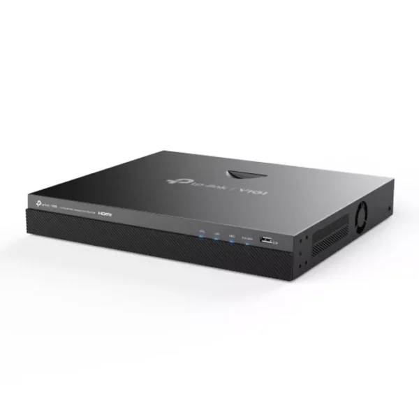 IP видеорекордер TP-Link VIGI NVR2016H-16P, 16 канала, H.265+/H.265/ H.264+/H.264, 2x SATA (до 10TB), 2x USB 2.0, 1x LAN 10/100Mbps, 1x HDMI, 1x VGA, PoE+