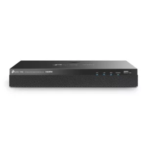 IP видеорекордер TP-Link VIGI NVR2016H-16P, 16 канала, H.265+/H.265/ H.264+/H.264, 2x SATA (до 10TB), 2x USB 2.0, 1x LAN 10/100Mbps, 1x HDMI, 1x VGA, PoE+