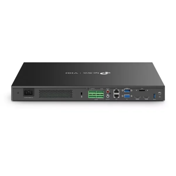 IP видеорекордер TP-Link VIGI NVR4016H, 16 канала, H.265+/H.265/H.264+/H.264, 4x SATA (до 16TB), 1x USB 3.0, 2x USB 2.0, 2x RJ-45, 2x HDMI, 1x VGA